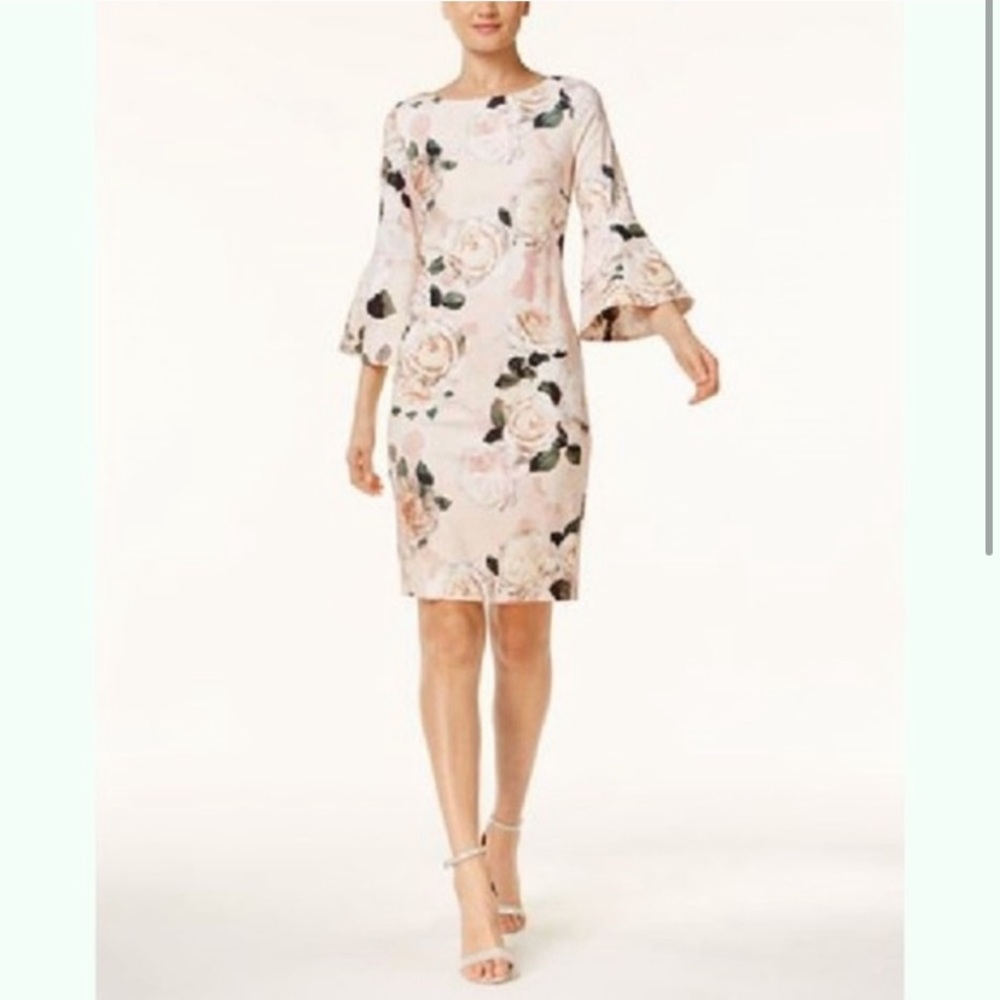Calvin Klein Peony Dress Size 2